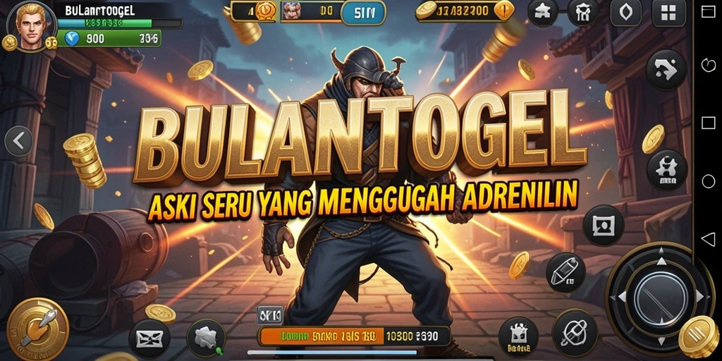 Tampilan gameplay intens dan seru di BULANTOGEL.
