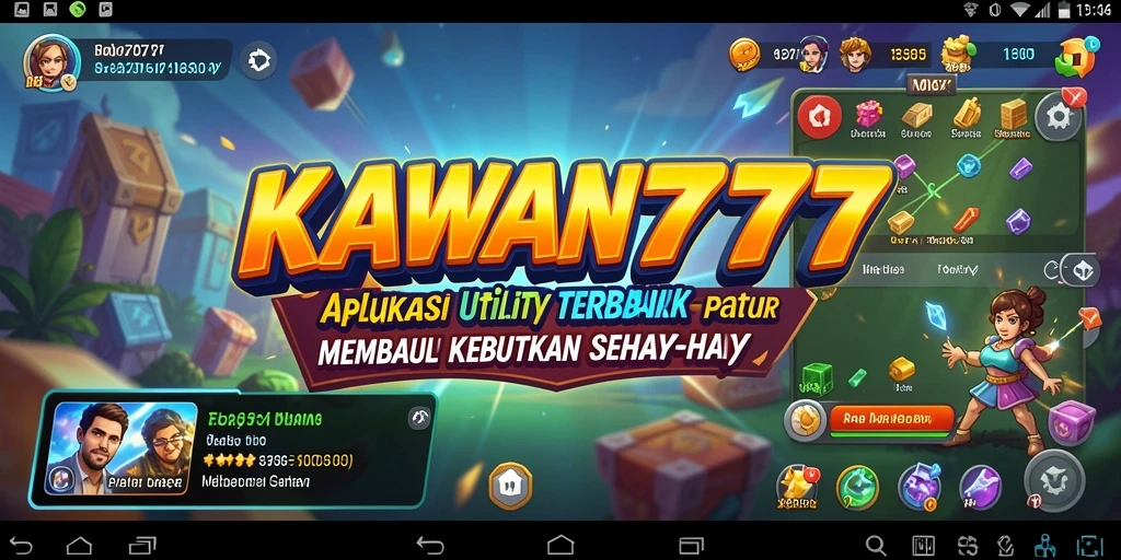 Screenshot gameplay KAWAN777 yang menunjukkan antarmuka yang sederhana dan fungsional.