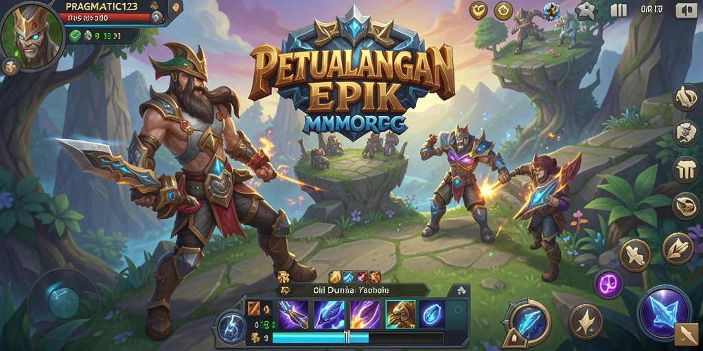 Tampilan gameplay PRAGMATIC123 yang memukau dan seru.